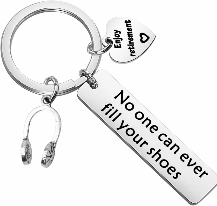 "WUSUANED Retirement Keychain for 911 Dispatchers - Appreciation Gift for Emergency Responders"