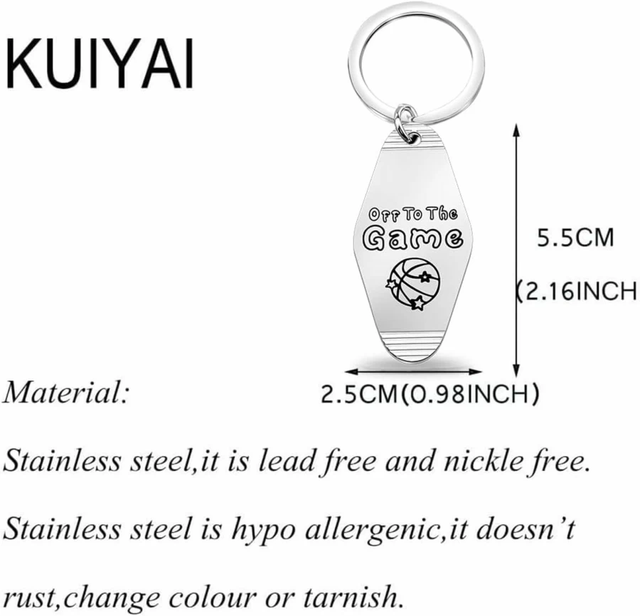 "KUIYAI Personalized Basketball Coach Gift - Custom Appreciation Present for Players, Team & Basketball Lovers - Unique Game Day Gift Idea"