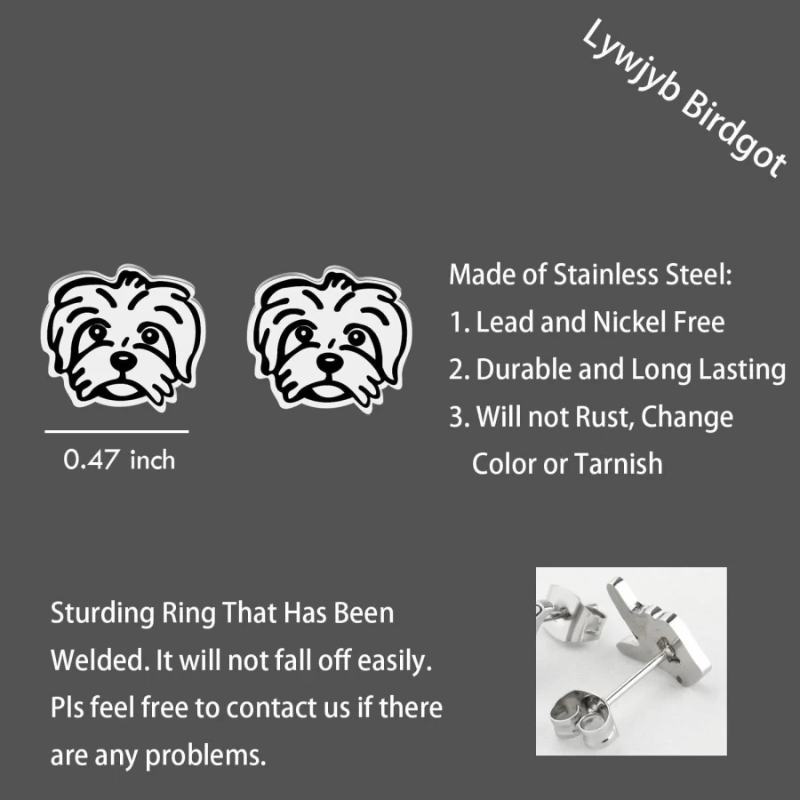 "Lywjyb Birdgot Memorial Keychain for Shih Tzu Lovers - Pet Loss Gift for Dog Moms, Personalized Dog Memorial Keepsake"
