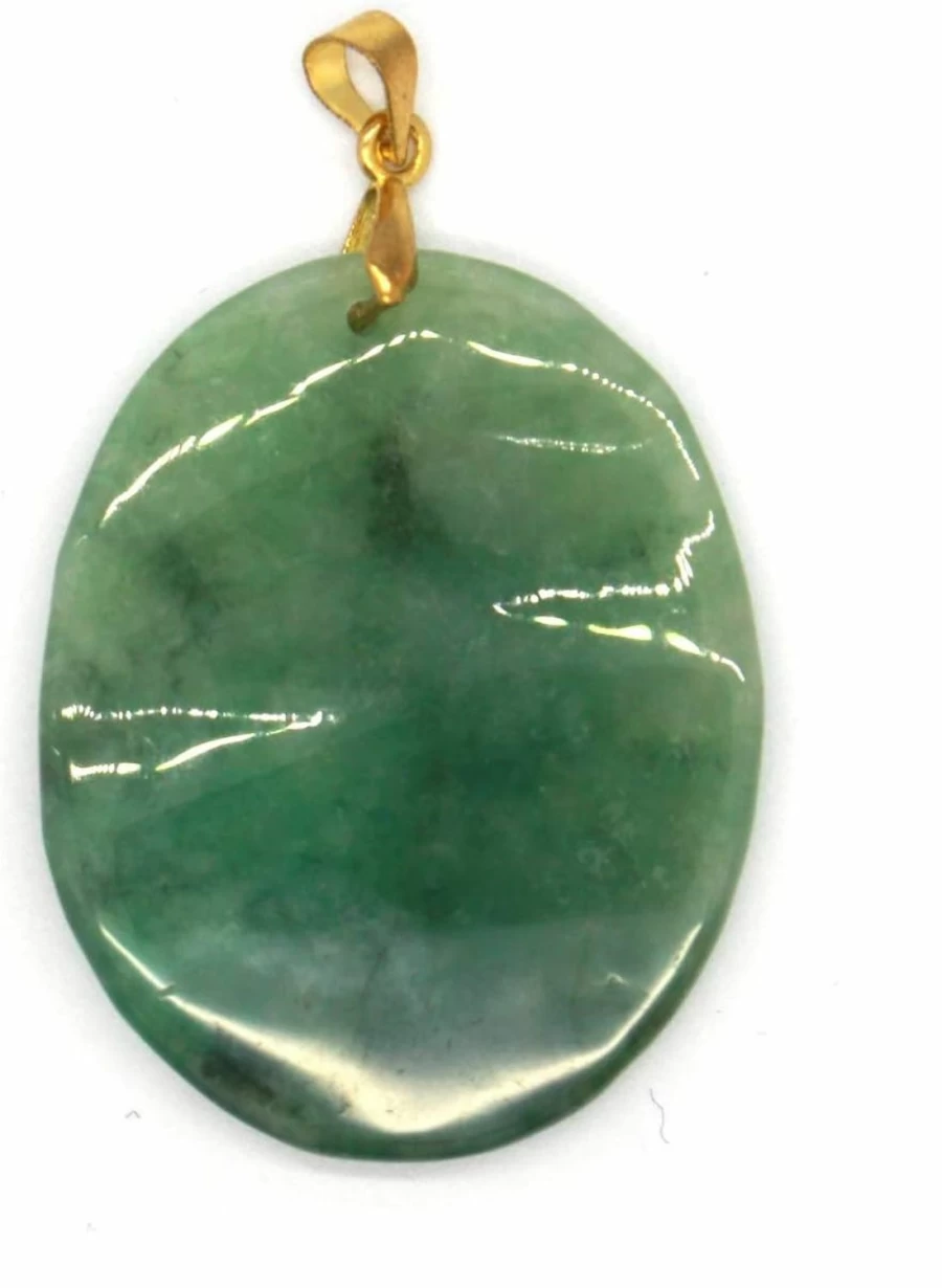 "Jadeite Jade Pendant Necklace - Type A Certified Zodick Series by Jade-Collector.com"