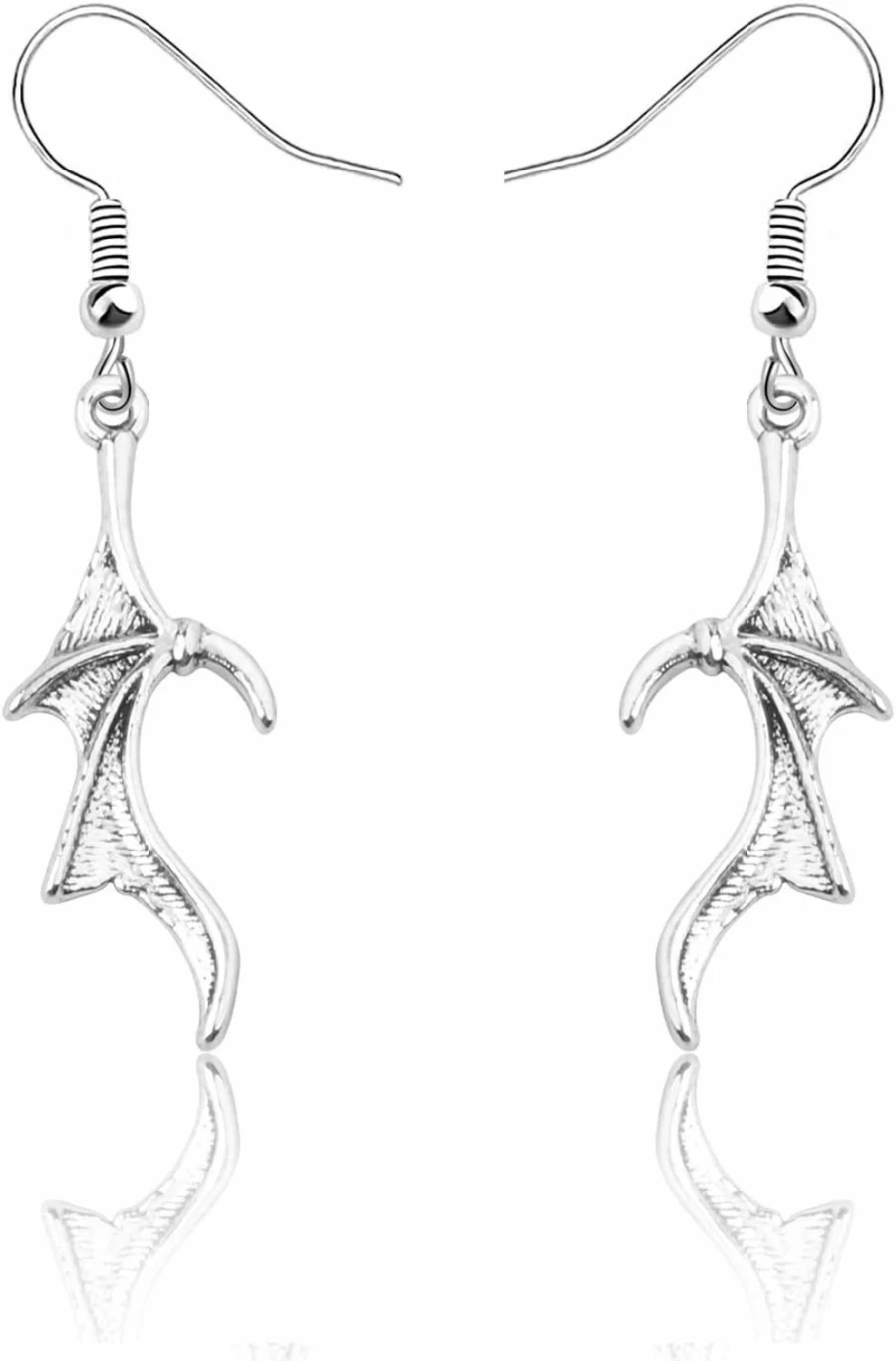 BLEOUK Rhysand Bat Boys Night Court Inspired Earrings - Cassian Azriel Bookish Jewelry Gift for Readers