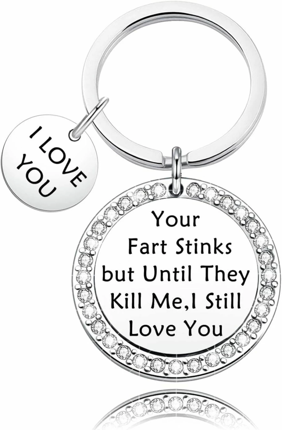 "Funny Valentine's Day Gift for Her - 'Your Fart Stinks' Humorous Relationship Couple Gift"
