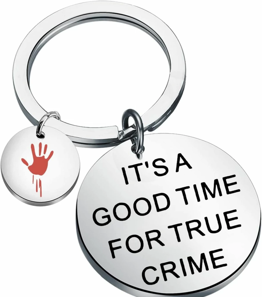 Bobauna True Crime Enthusiast Jewelry - Perfect Gift for Crime Story Lovers
