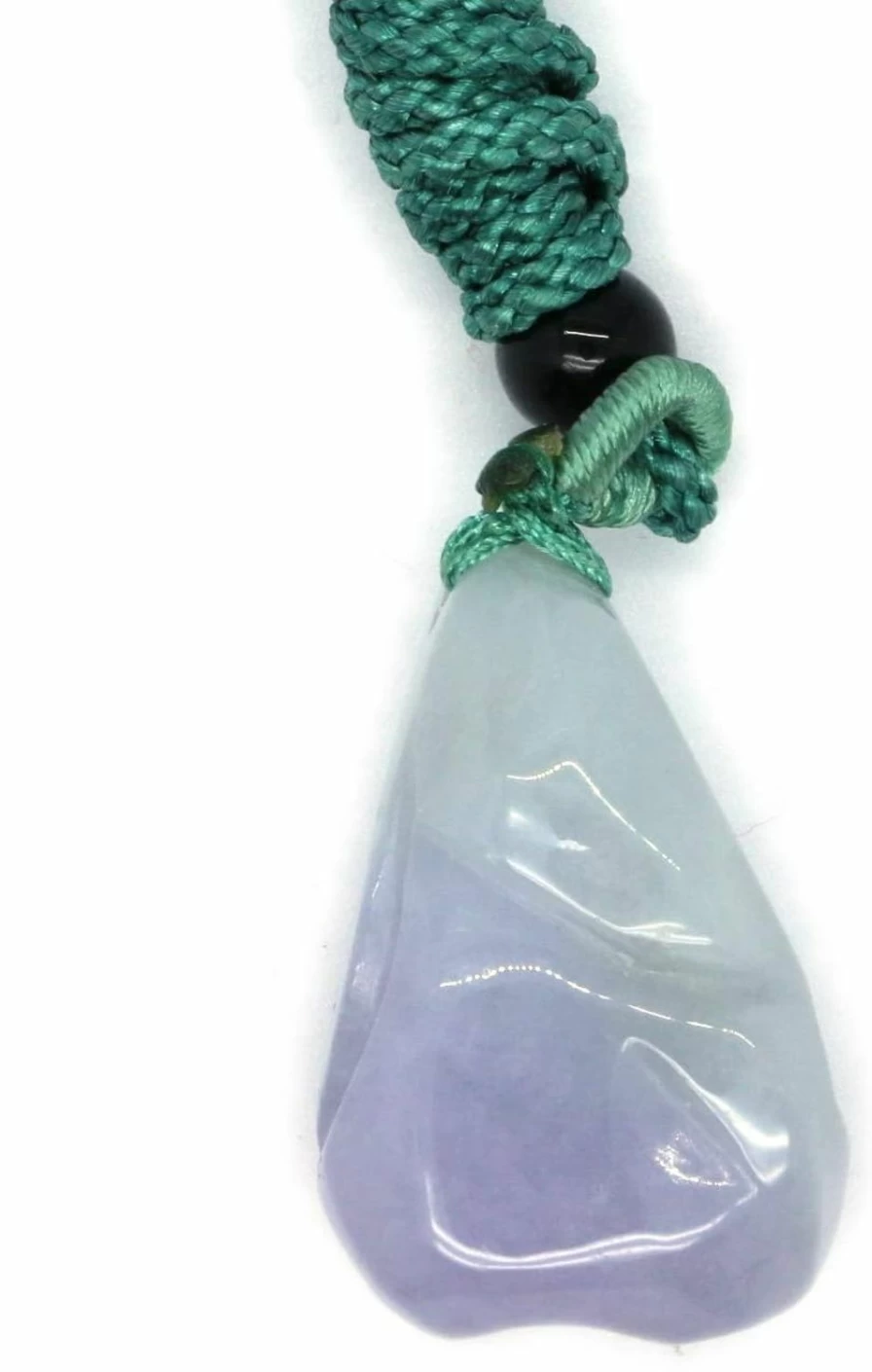 "Jadeite Jade Pendant Necklace - Type A Certified Wave Series | Jade-Collector.com"