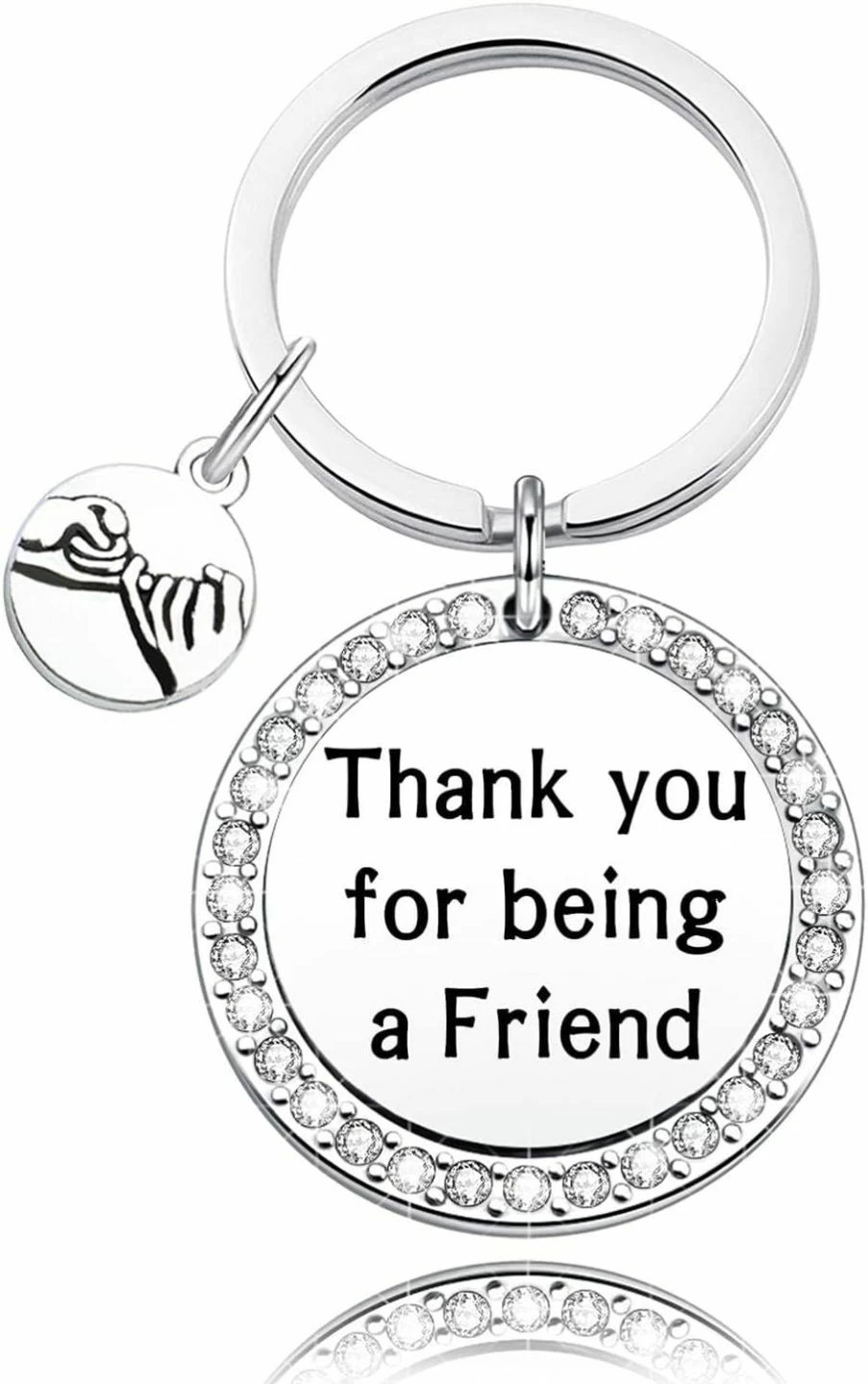 "Personalized Best Friend Keychain - Thoughtful BFF Gift for Friendship Jewelry & Relationship Keepsake - Generic Brand"