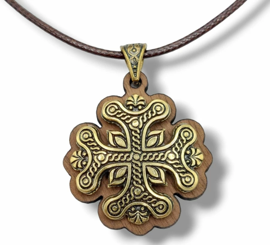Abgaryan ART Armenian Medieval Ornament Pendant - Handcrafted Jewelry for Men & Women