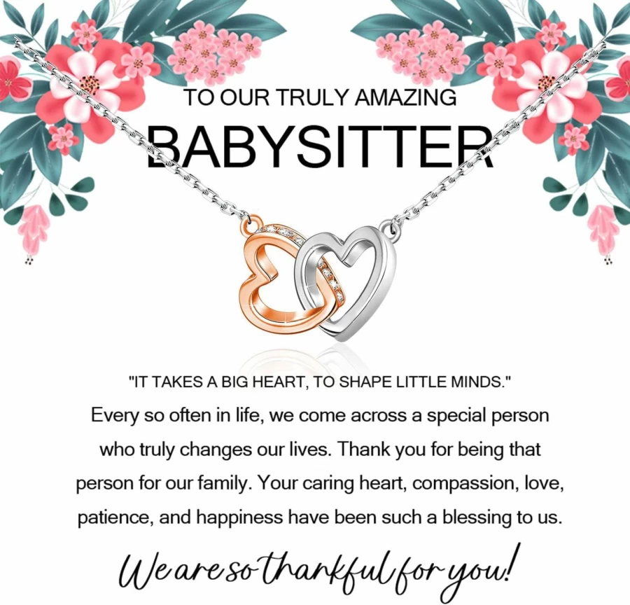 "TIIMG Thank You Gifts for Babysitters - Thoughtful Presents for Female Babysitters"