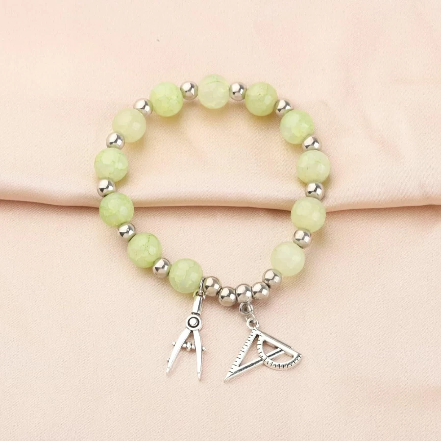 WSNANG Math Bracelet Gift for Teachers, Students, Engineers - Unique Math Geek Jewelry for Graduation, Birthday, and Special Occasions
