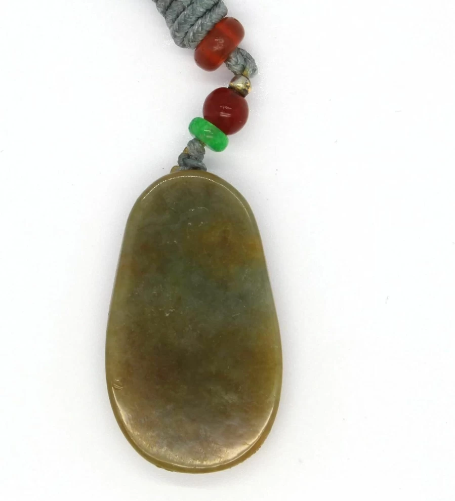 "Jadeite Jade Pendant Necklace - Type A Certified - Gadget Series by Jade-Collector.com"