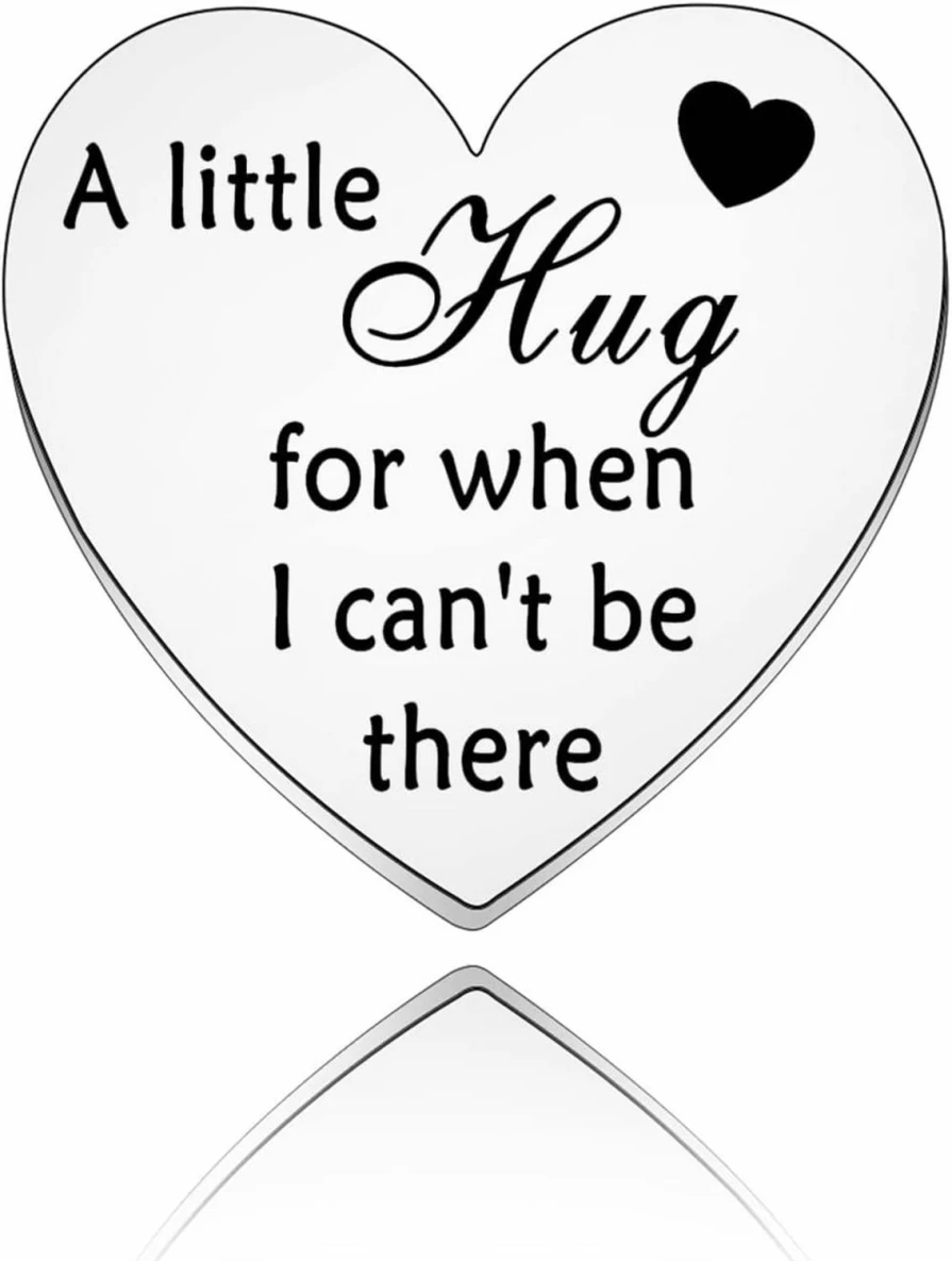 "Heartfelt Hug Token Gift for Women & Men - Thoughtful Present for Family, Friends, Birthdays & Christmas"