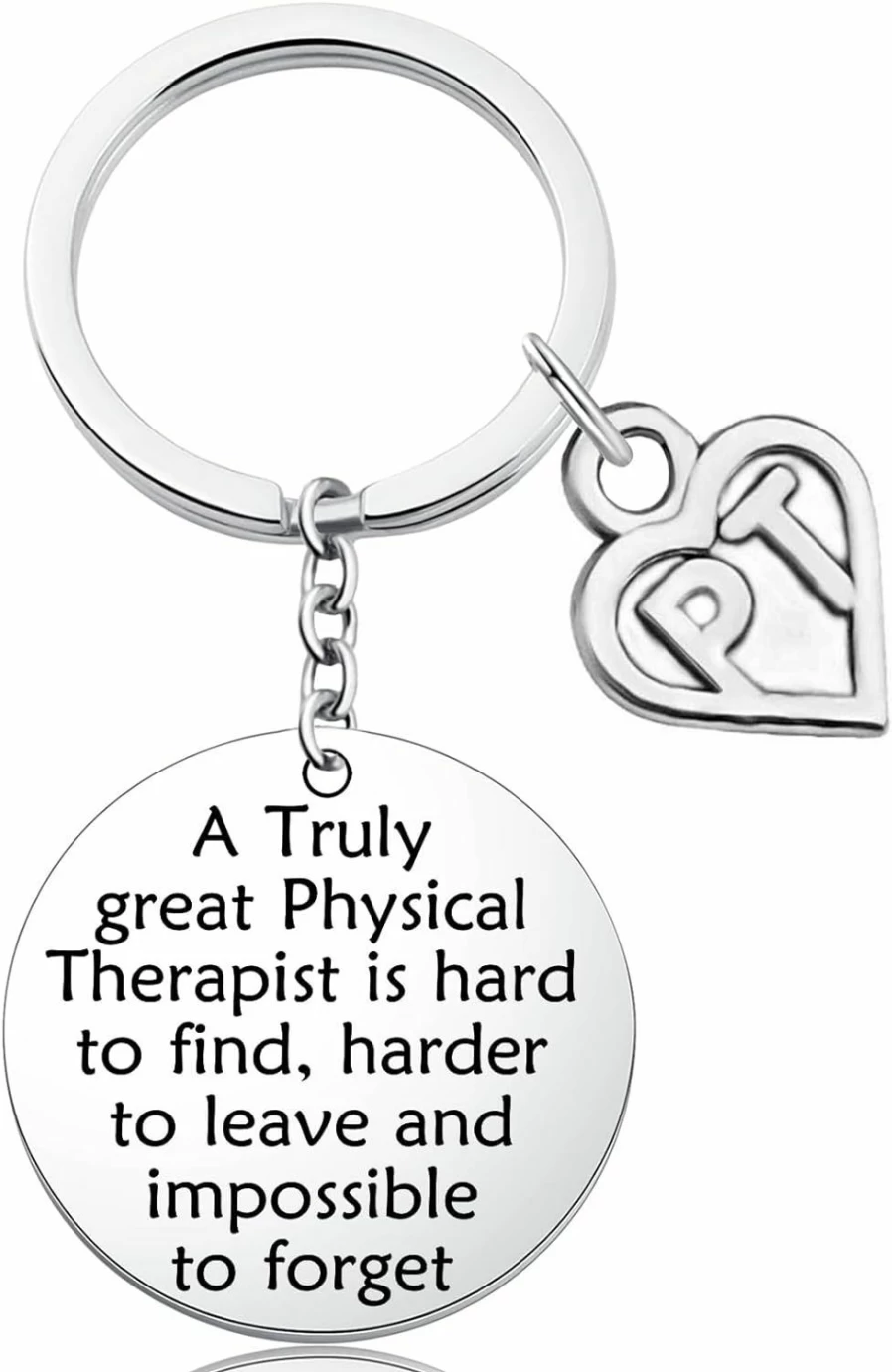 "TTJHGYQO Physical Therapist Keychain Gift - Retirement Present for Therapy Teachers - Personalized Physical Therapy Jewelry for Professionals"
