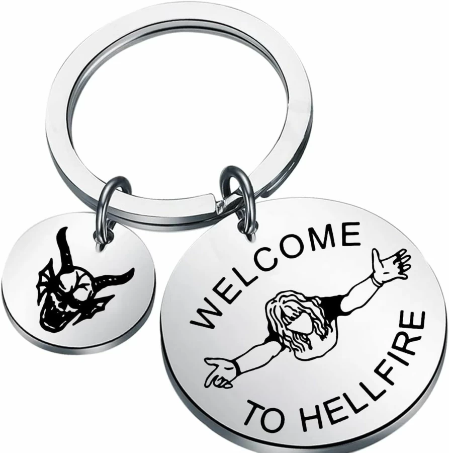 "TIIMG Stranger Things Demogorgon Charm - Hellfire Club Inspired Gift for TV Serial Fans"